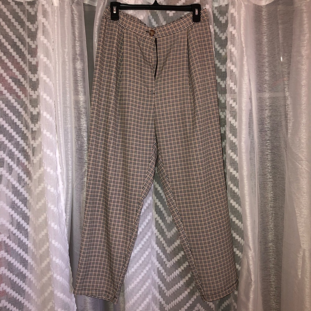 Plaid pants